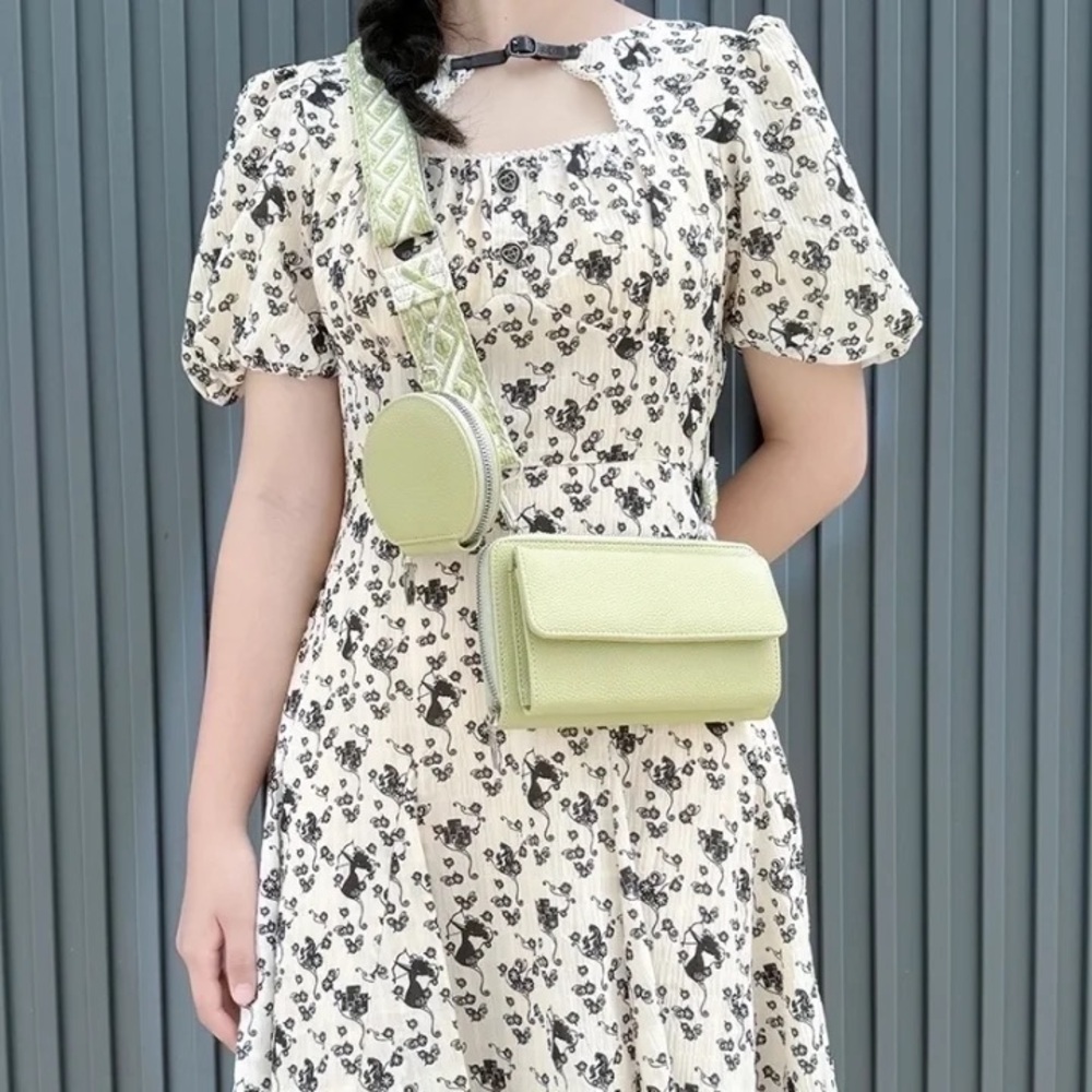 Stylish Green Crossbody Bag